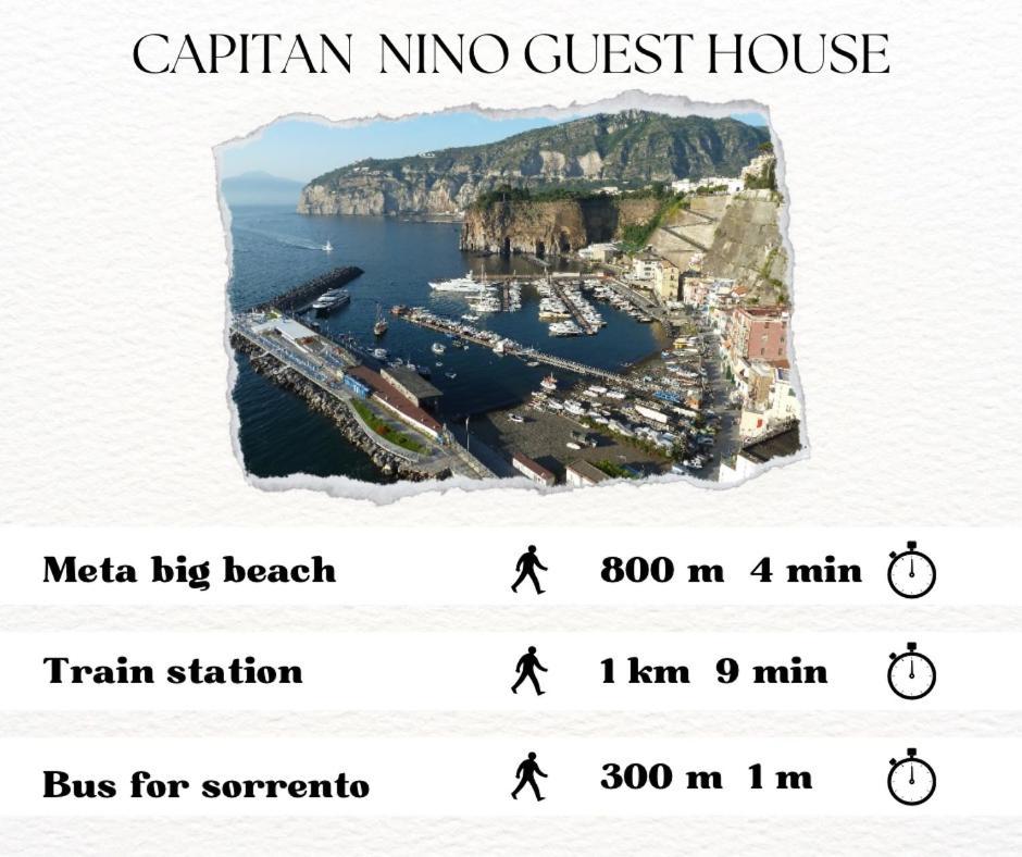 Capitano Nino Guest House Meta Exterior foto